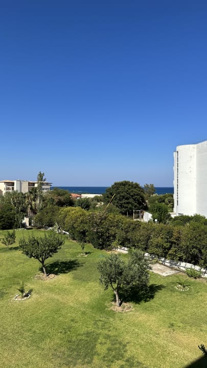 Ausblick Myrina Beach Hotel