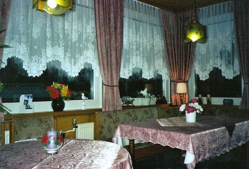 Frühstücksraum Private Ferienzimmer Borkum Bantjedünen 83
