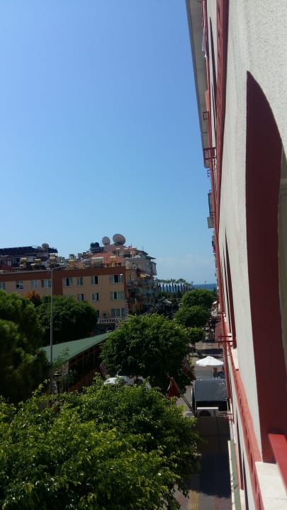 Ausblick Hotel Aslan City Kleopatra