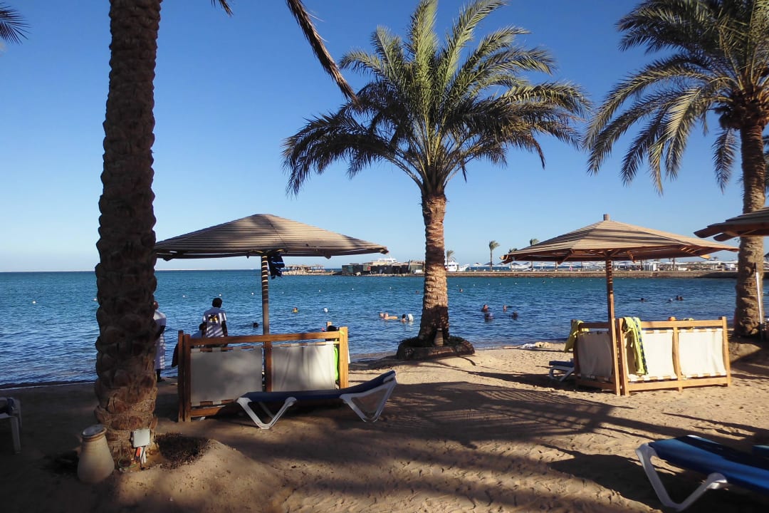 Genug Platz zum Nachbarn Continental Hotel Hurghada