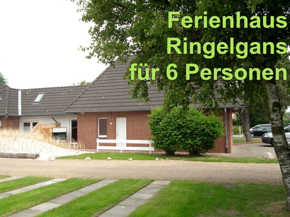 Außenansicht Bio-Ferienhaus Ringelgans