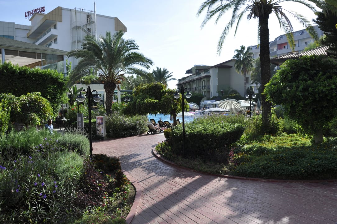 Gartenanlage Hotel Gardenia Beach