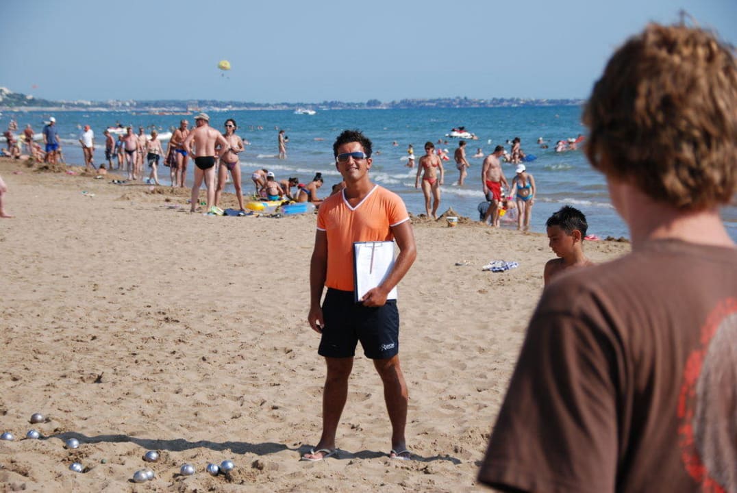 Boccia mit Animateur Rocky Sunis Evren Beach Resort Hotel & Spa