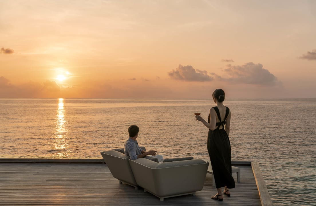 Ausblick The St. Regis Maldives Vommuli Resort