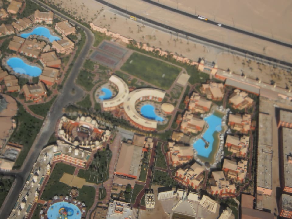 Von oben Pickalbatros Alf Leila Wa Leila Resort - Neverland Hurghada