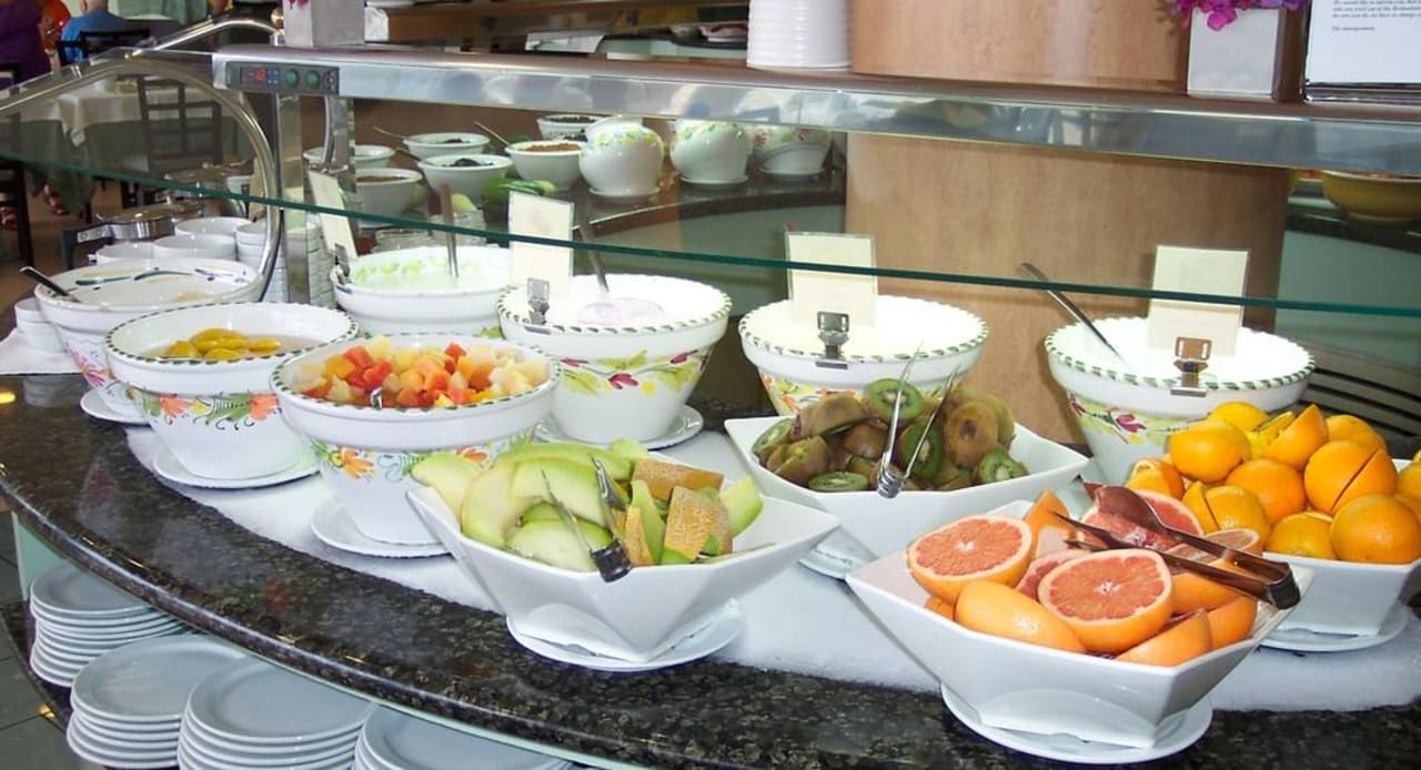 Frühstücksbüffet Obst Hotel Las Costas