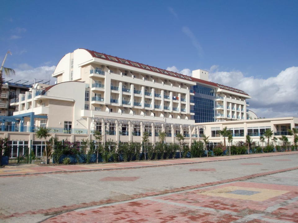 Blick aufs Hotel Solivia Hotel