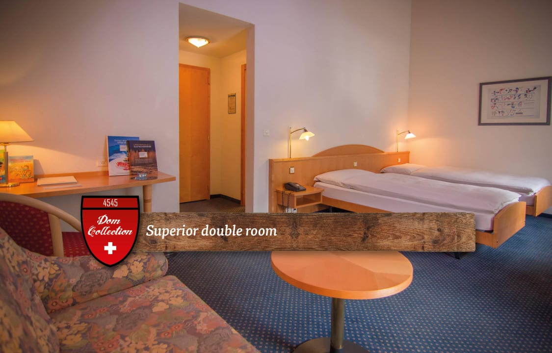Superior double room Hotel du Glacier – The Dom Collection