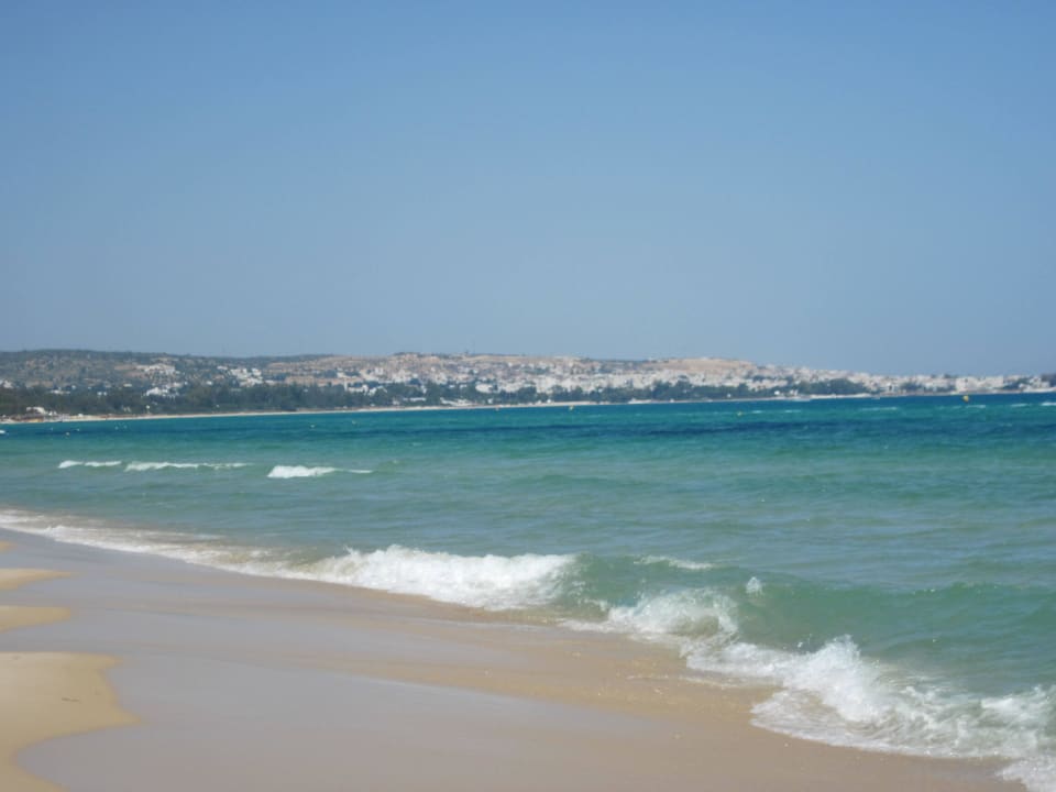 Blick Richtung Hammamet Hotel Paradis Palace
