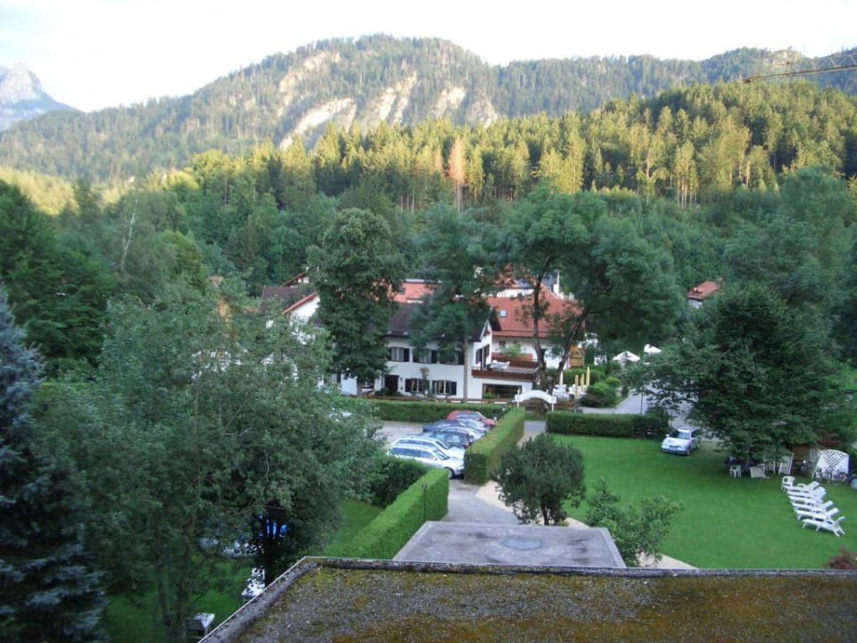 Aussicht vom Balkon Hotel Berger