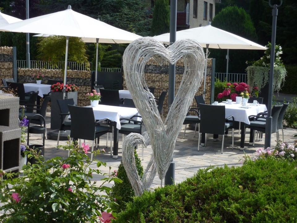 Frühstücksterrrasse Hotel Ostseeresidenz Cammann