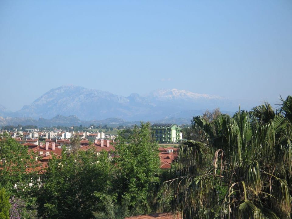 Blick vom Balkon Alba Resort Hotel