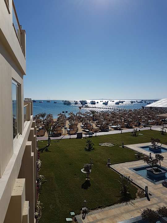 Ausblick Pickalbatros White Beach Resort - Hurghada