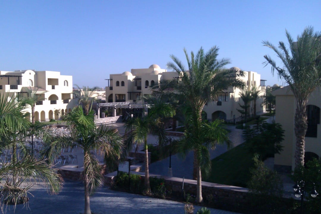 Ausblick von der Terrasse Stella Garden Resort & Spa, Makadi Bay