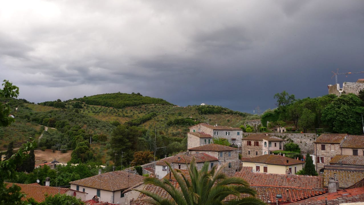 Blick von der Terrasse in richtung NO Casa Vacanze Il Chiostro