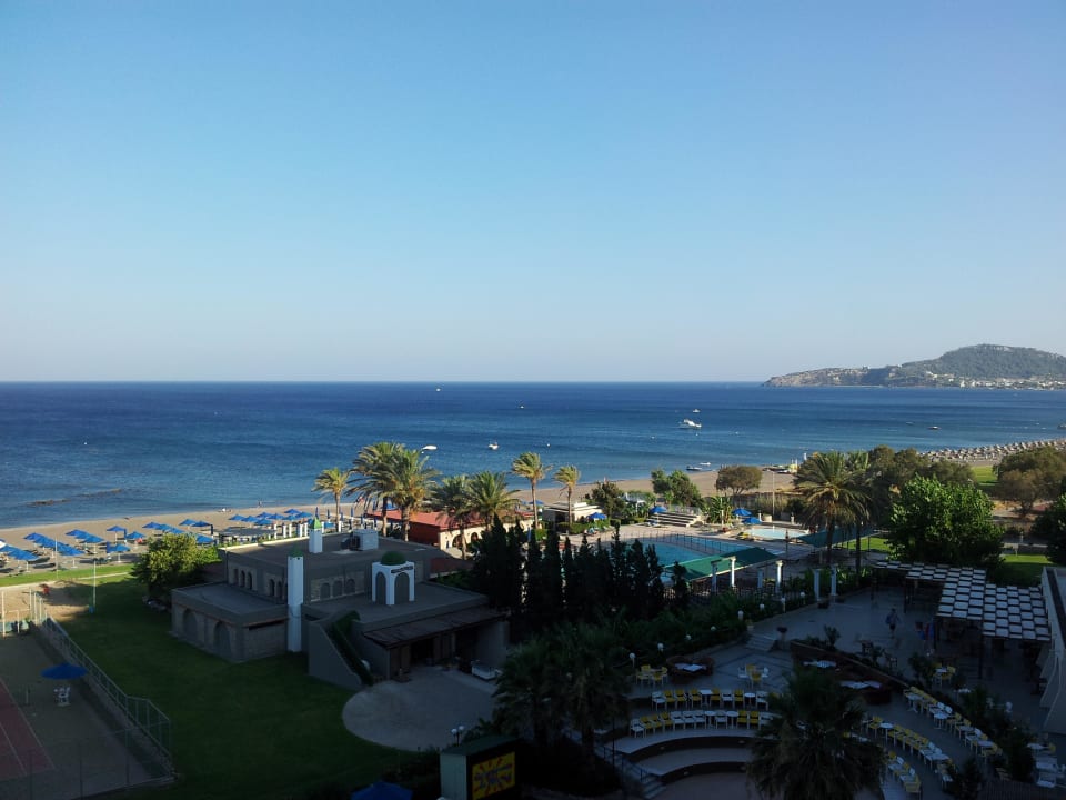 Grandioser Meerblick vom Zimmer aus Olympos Beach Hotel