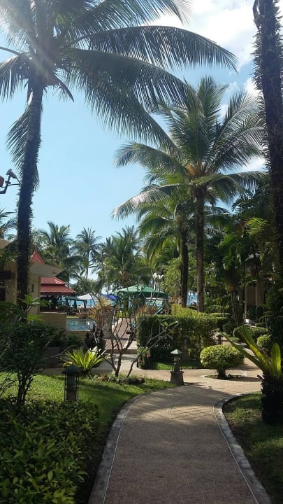 Grün über grün im Hotel Khao Lak Bayfront Resort