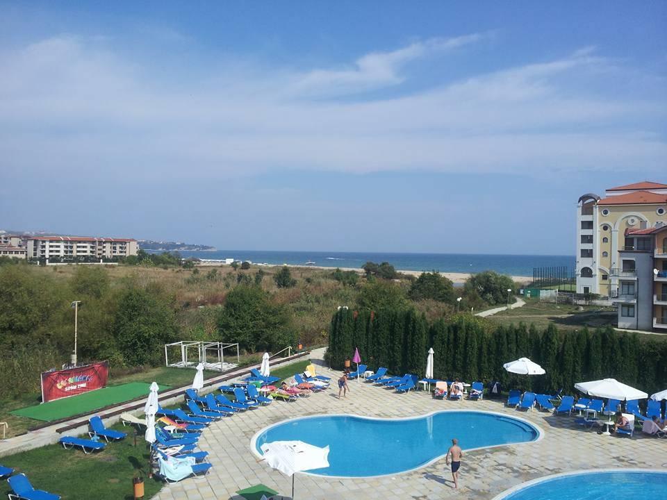 Kinderpool und Meeresblick Hotel Cazablanka / Casablanca