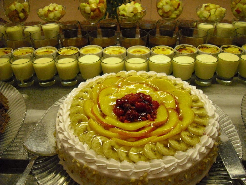 Kuchenbuffet Monachus Family Resort Sorgun