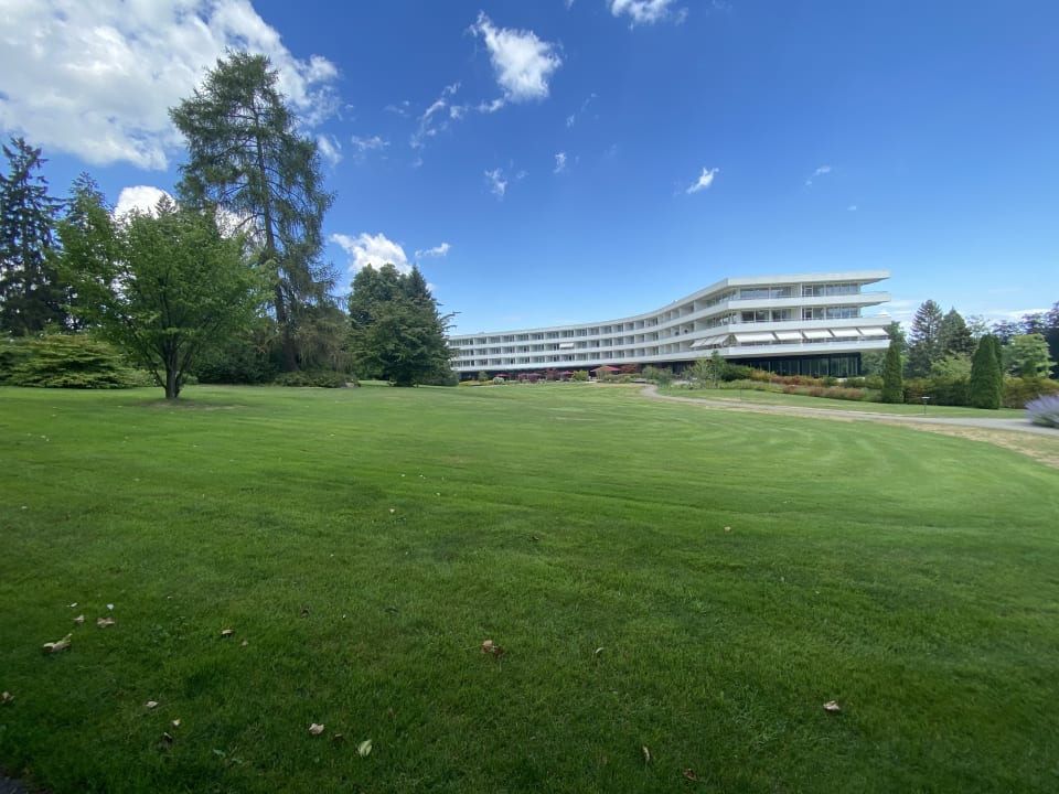 Außenansicht Oberwaid - Das Hotel.