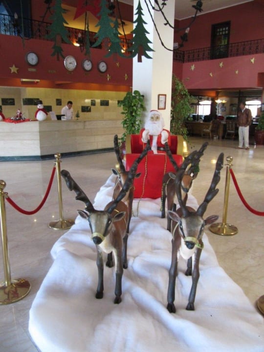 Weihnachtsdekoration Giftun Azur Resort