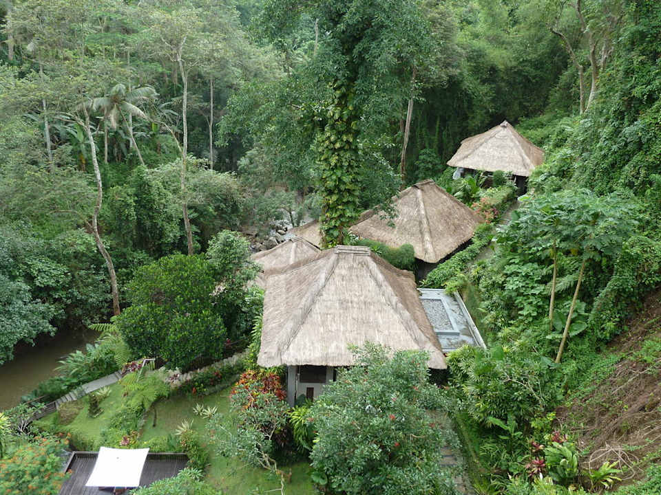 Spabereich von oben  Maya Ubud Resort & Spa Bali