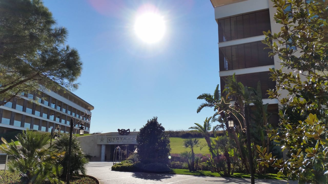 Auch im Dezember blauer Himmel Voyage Belek Golf & Spa