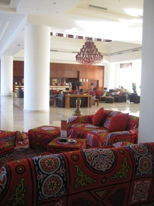 Eingangshalle und Shisha Ecke Cleopatra Luxury Resort Makadi Bay
