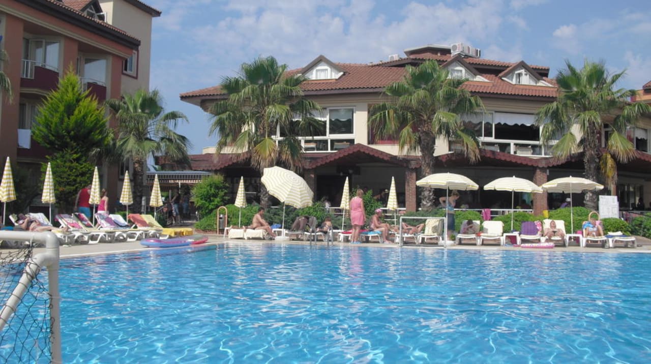 Blick auf die Bar Entfernung 5m Hotel Orfeus Park