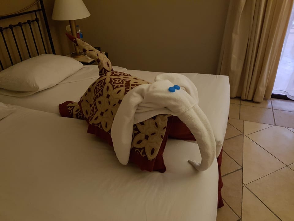 Das Bett ist gemacht! Jaz Makadi Saraya Resort