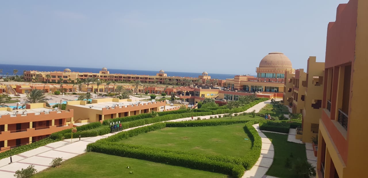 Ausblick Malikia Resort Abu Dabbab