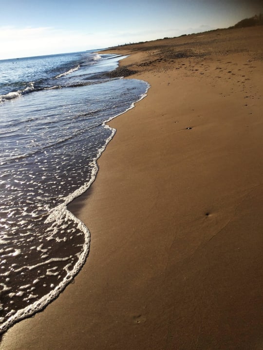 Der einsame Strand im November Megasaray Club Belek