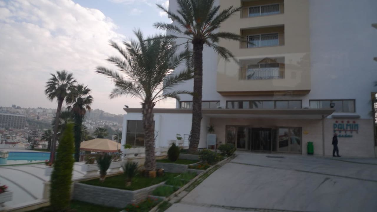 Der Eingang Hotel Palmin