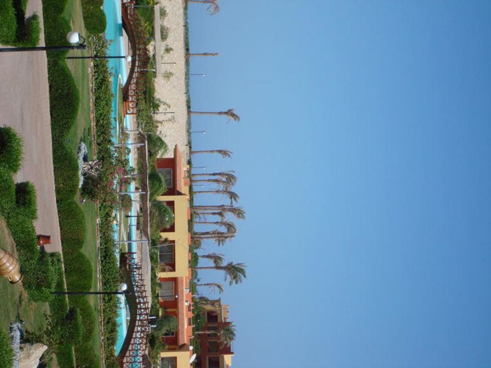 Ausblick vom Balkon Malikia Resort Abu Dabbab