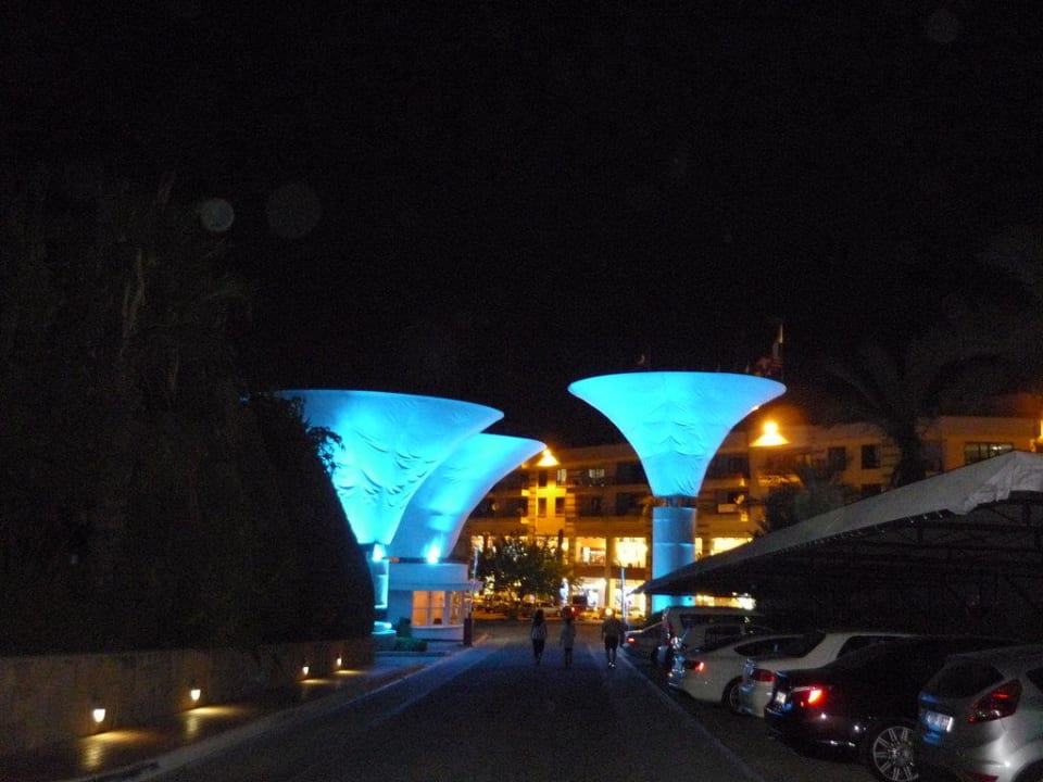 Hotel bei Nacht Hotel Delphin Diva