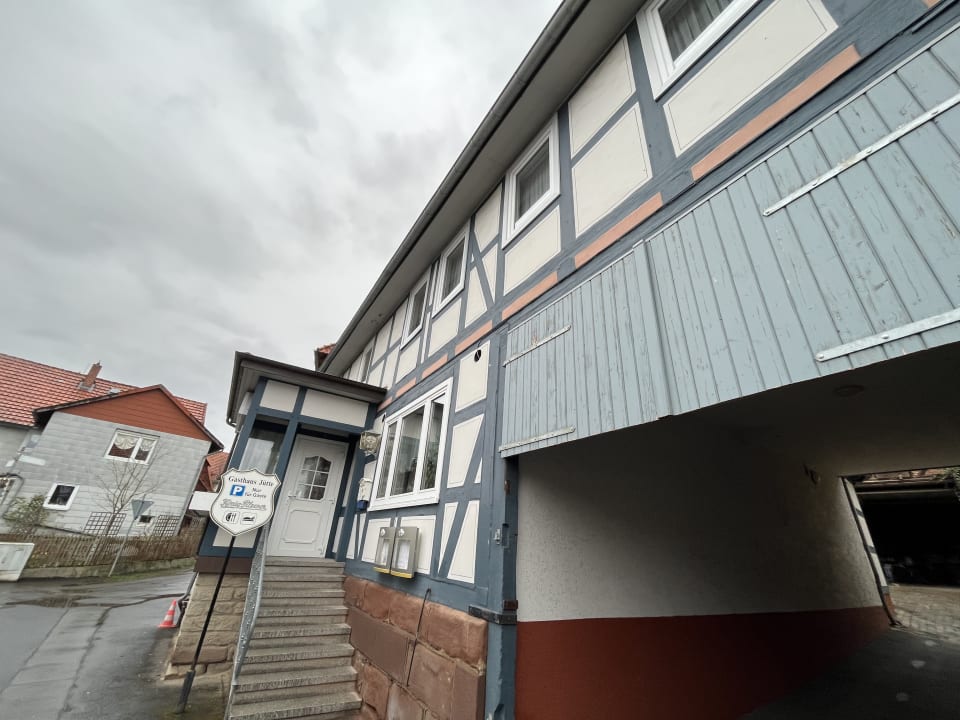 Außenansicht Gasthaus Jütte