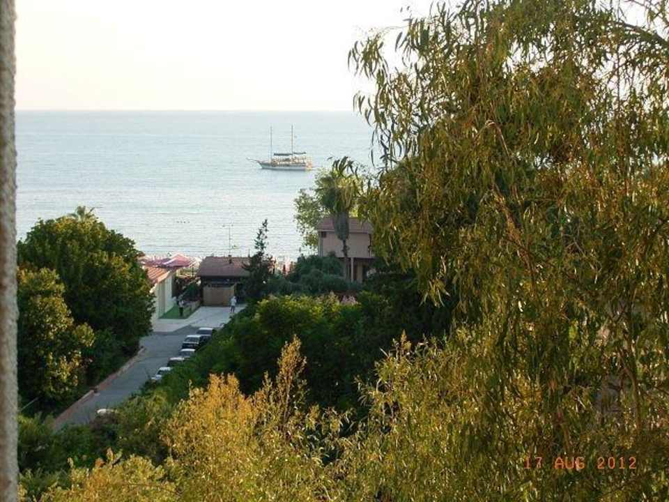 Ausblick vom Balkon, 5. Etage Hotel Sirma