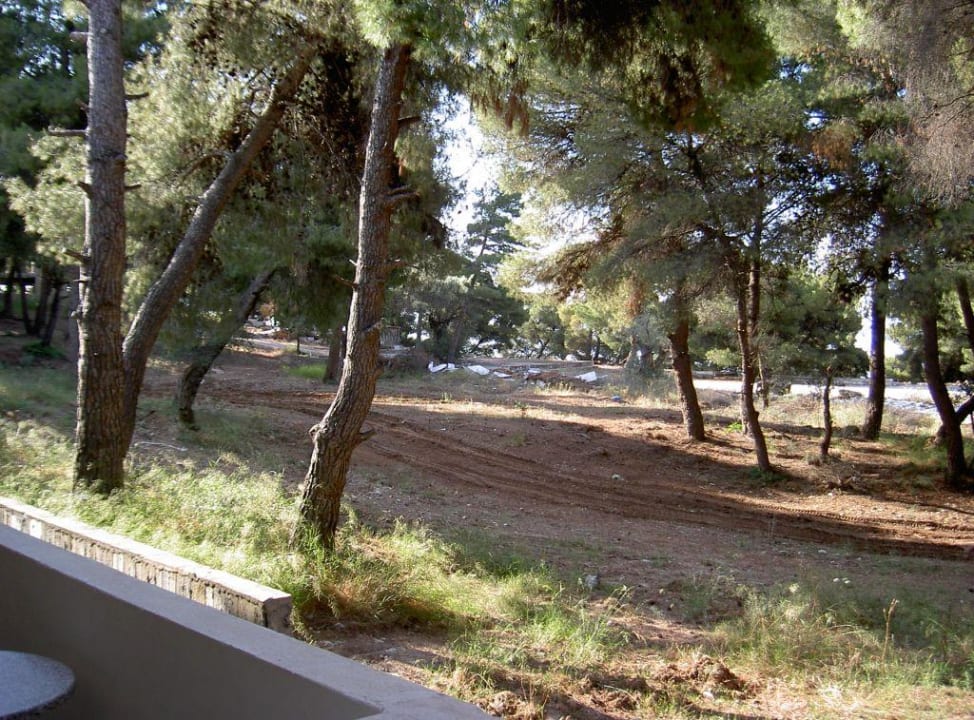 Blick vom Balkon Philoxenia Hotel