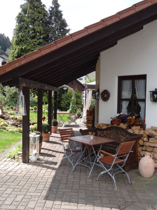 Aussentische Hotel Tannenhof