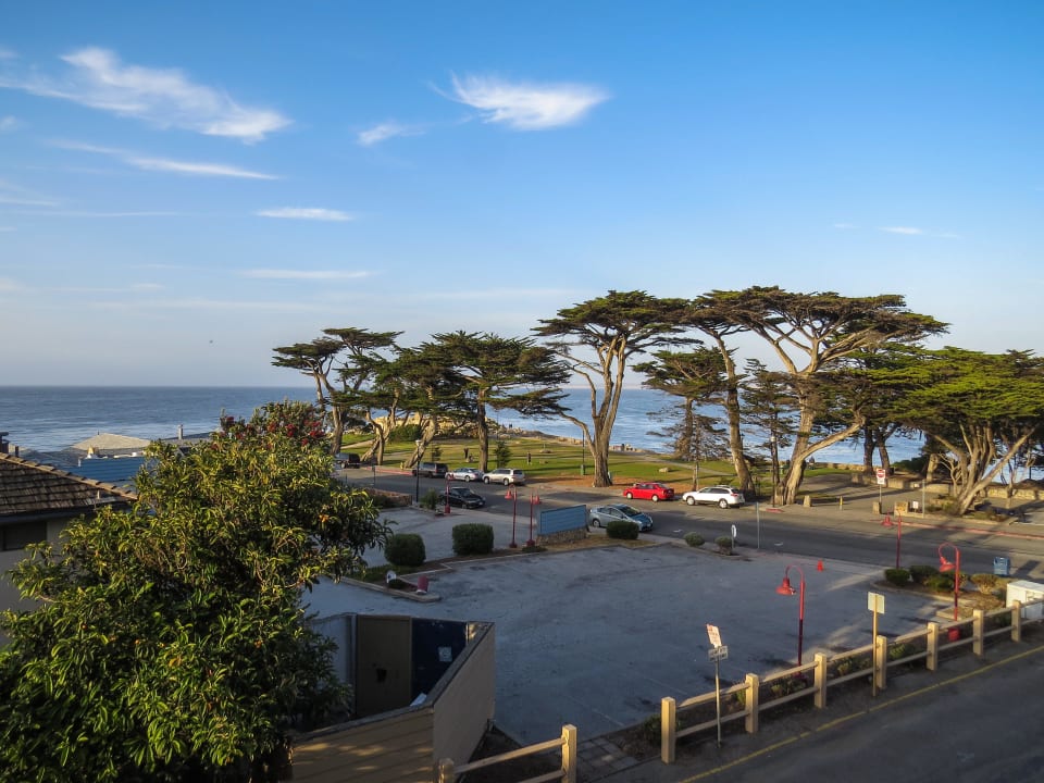 Ausblick von unserem Zimmer Hotel Lovers Point Inn