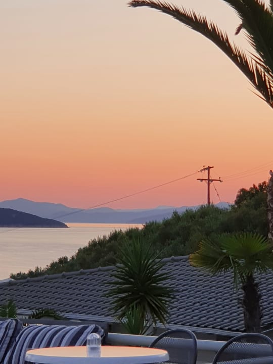 Ausblick Akrathos Beach Hotel