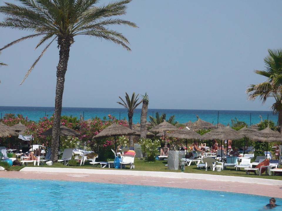 Blick zum Meer Mahdia Beach & Aquapark