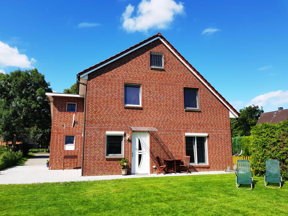 Außenansicht Haus Küstenheide - Ferienwohnungen Sperling