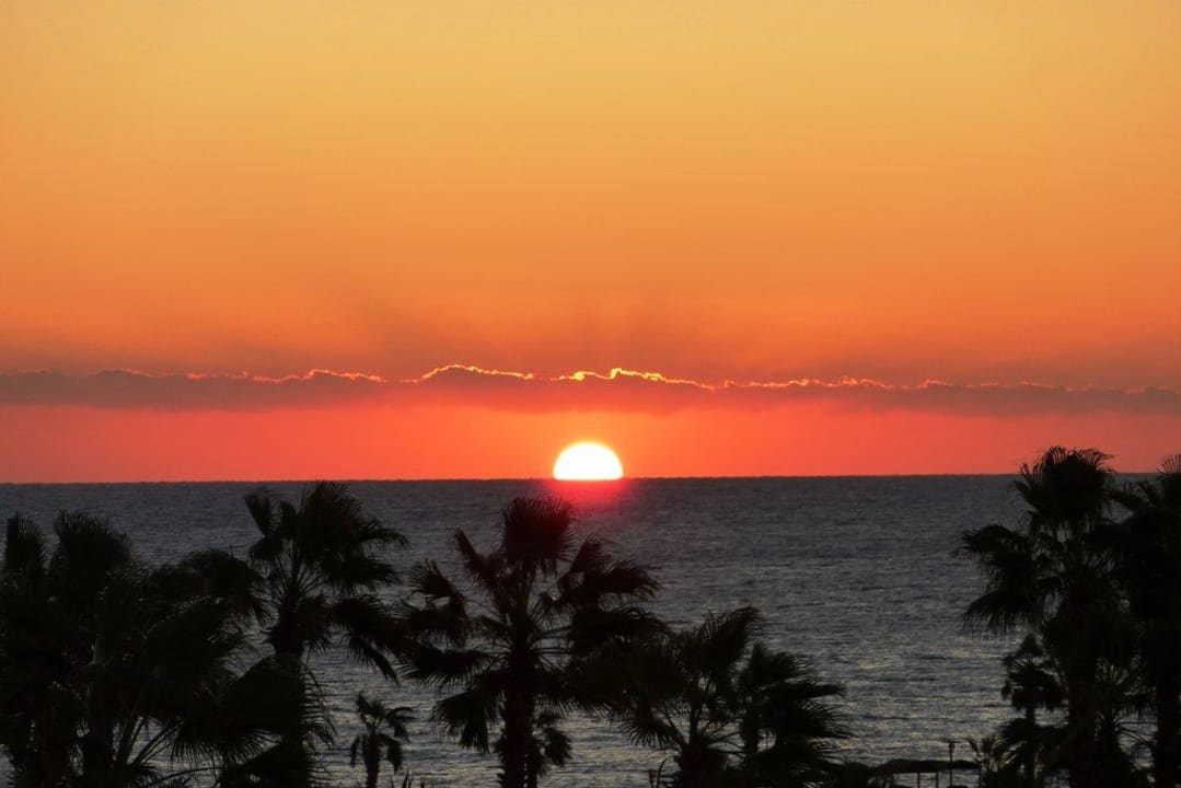 Sonnenaufgang vom Balkon Pickalbatros Citadel Resort