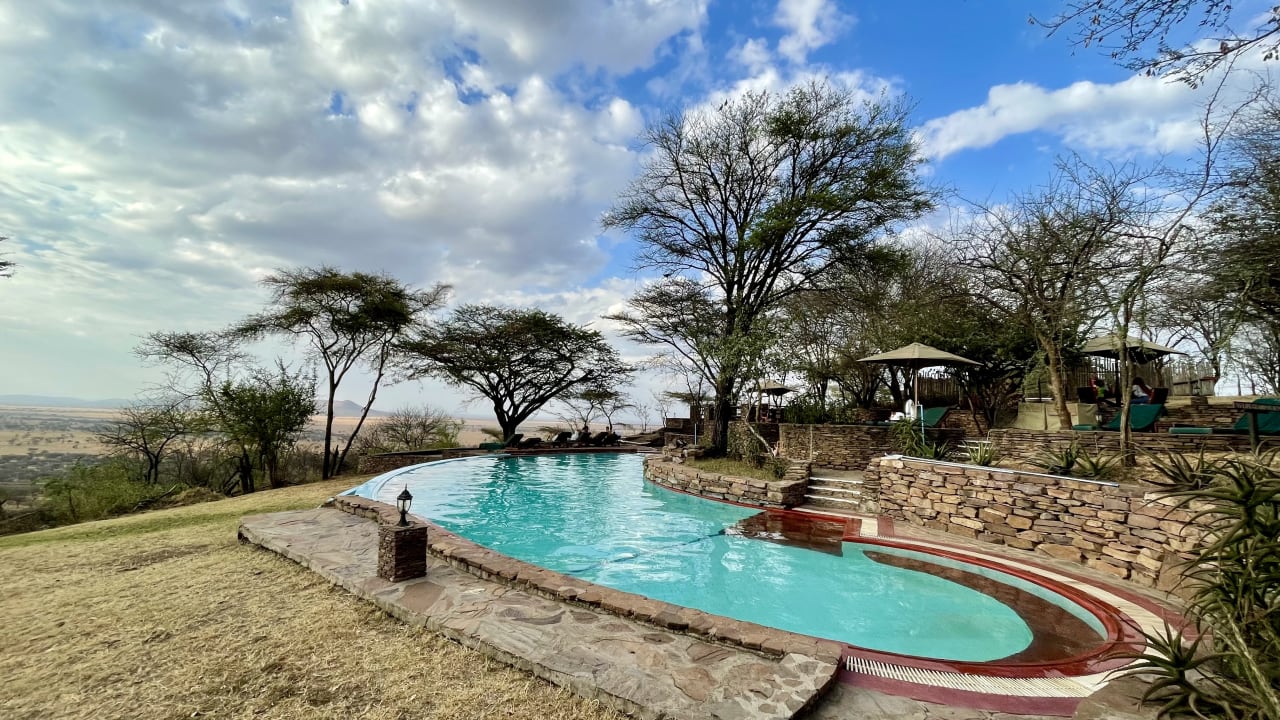 Pool Serengeti Serena Safari Lodge