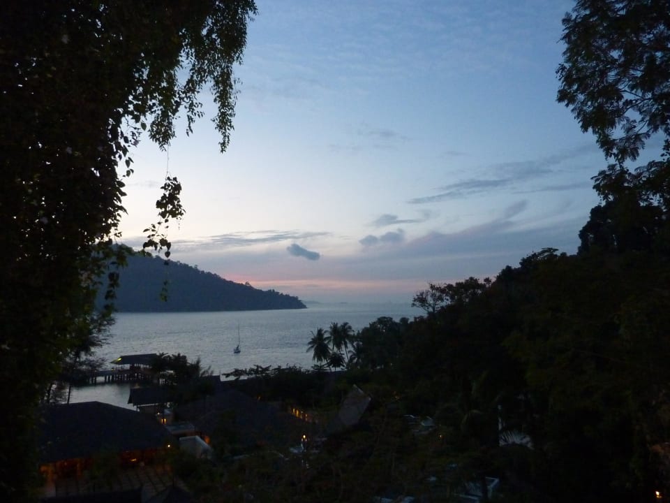 Sonnenuntergang Hill Villa Hotel Pangkor Laut Resort/Estates