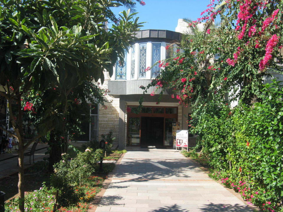 Weg zum Restaurant Papillon Belvil