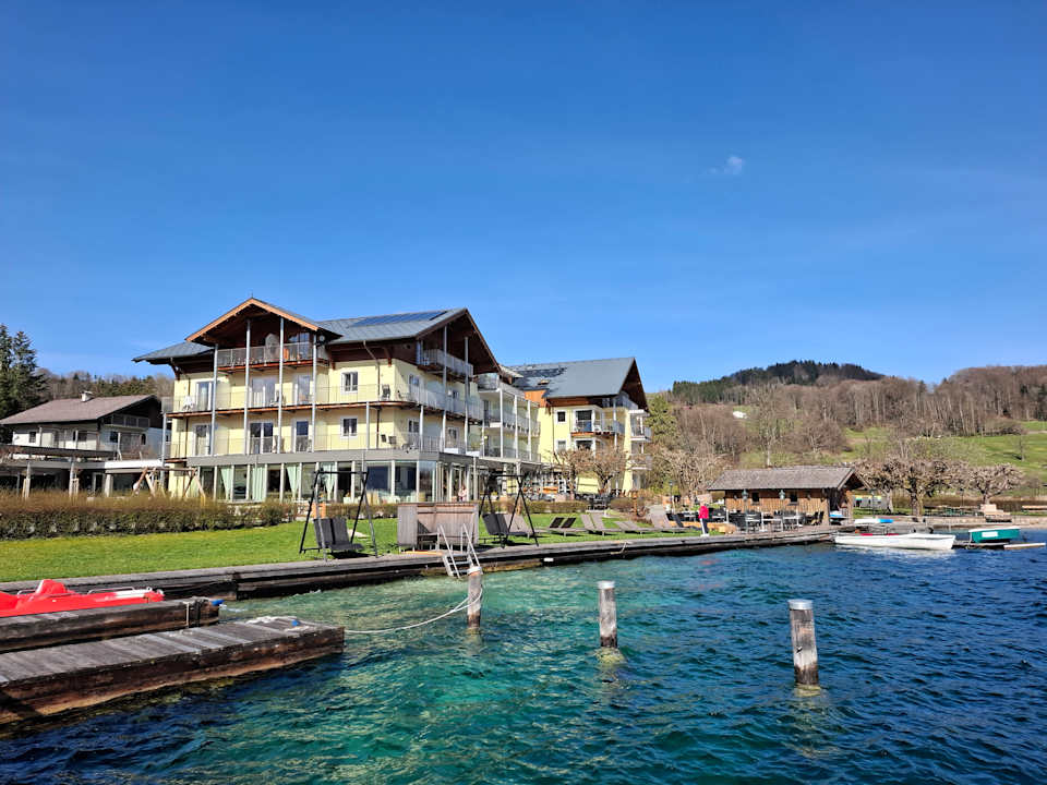 Außenansicht Hotel Stadler am Attersee