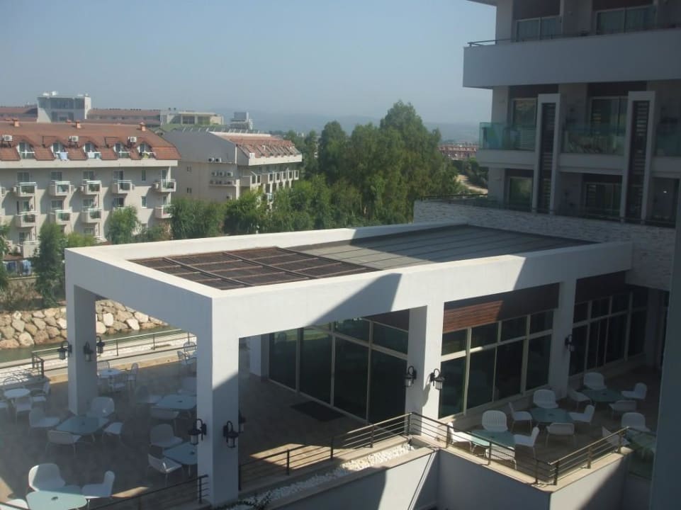 Vom Balkon Sunis Evren Beach Resort Hotel & Spa