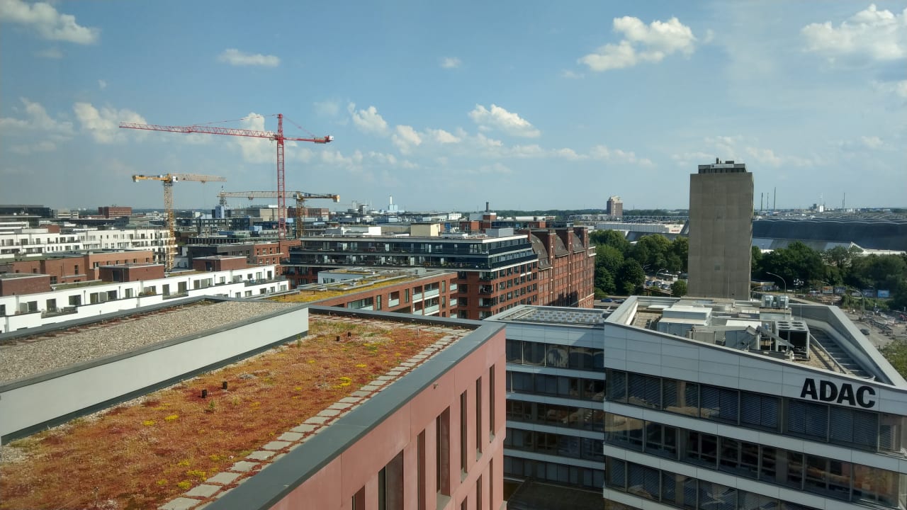 Ausblick HYPERION Hotel Hamburg